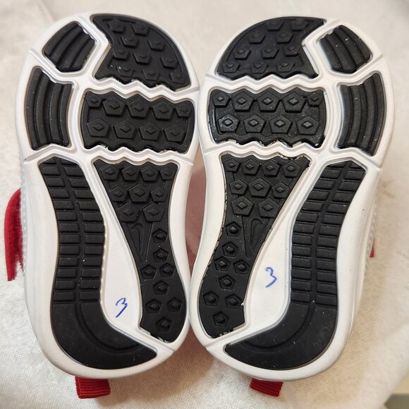 Nike, Toddler Kids, Downshifter, Red, Sneakers Shoes, Size 2C, Unisex - Picture 4 of 4